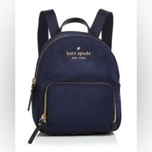 Kate Spade New York Small Watson Lane Hartley Varsity Nylon Backpack.